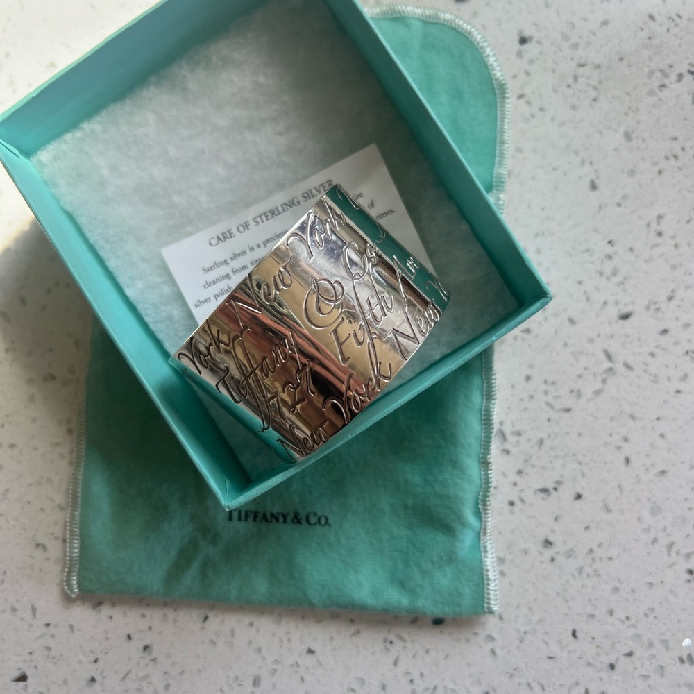 Tiffany & Co. Silver Cuff Bracelet - Picture 6 of 15